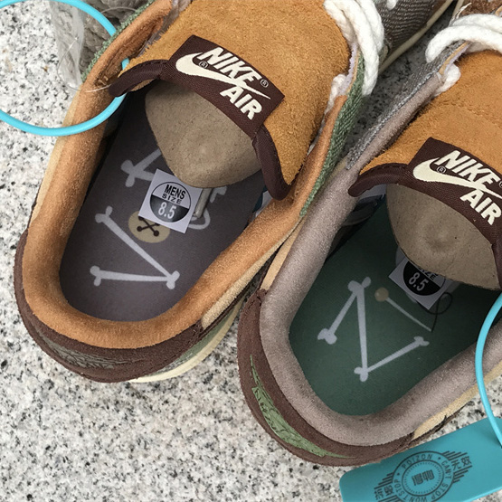 Zion Williamson x Air Jordan 1 Low OG “Voodoo” Sneaker    DZ7292-200  - DopestKickz