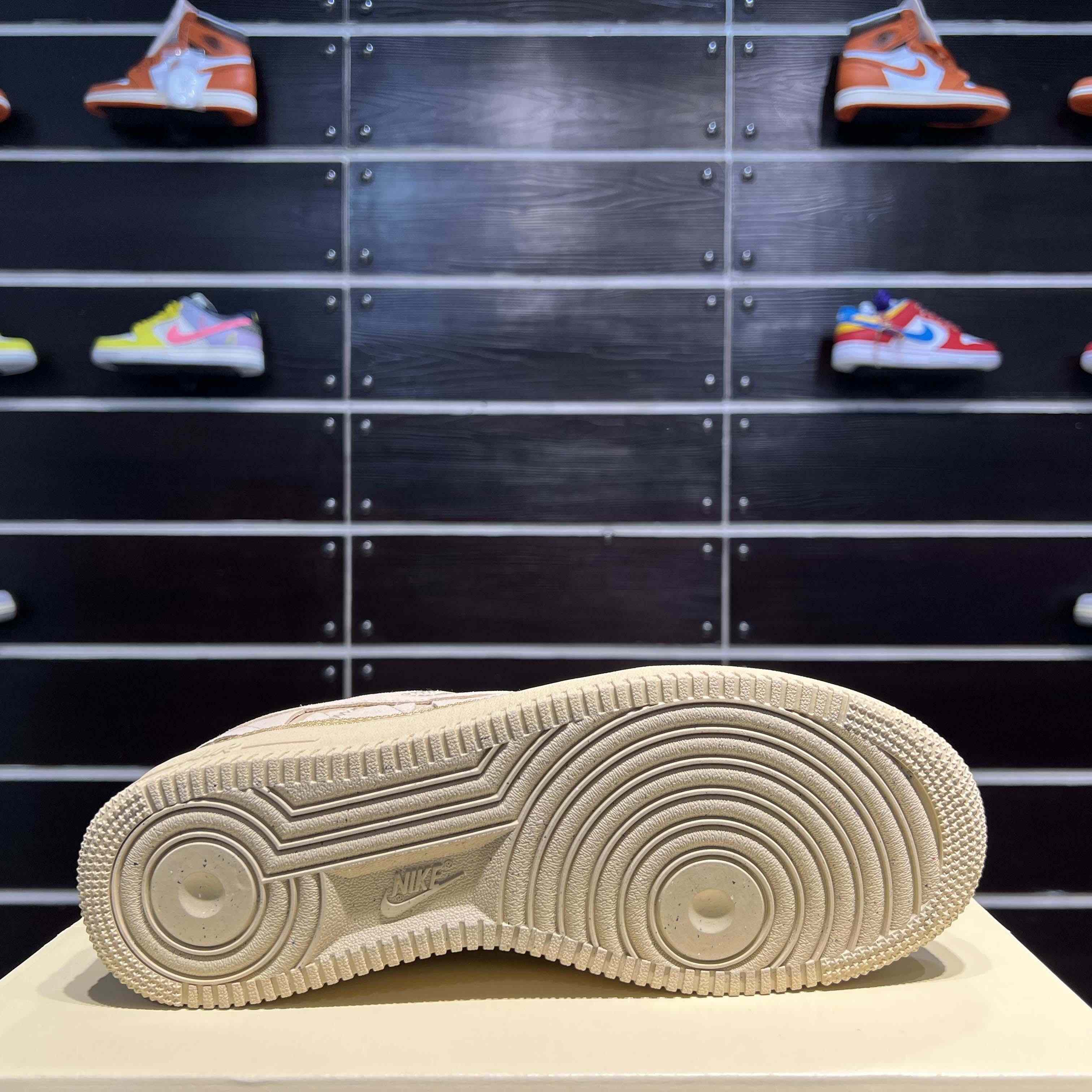 Billie Eilish x Nike Air Force 1 Low “Mushroom” Sneaker     DQ4137-200 - DopestKickz