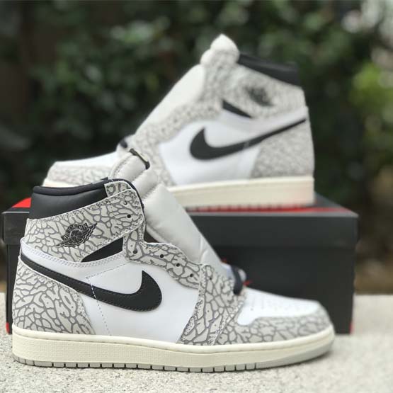 Air Jordan 1 High OG “White Cement” Sneaker    DZ5485-052 - DopestKickz