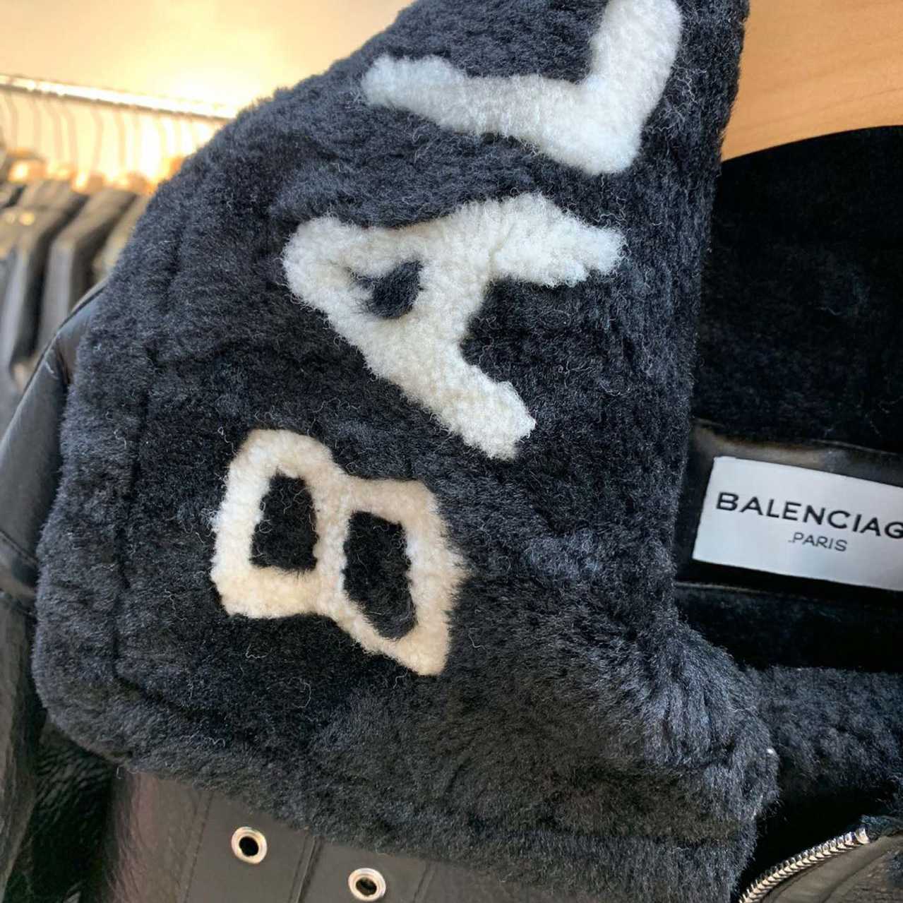 Balenciaga Jacket In Black Calfskin - DopestKickz