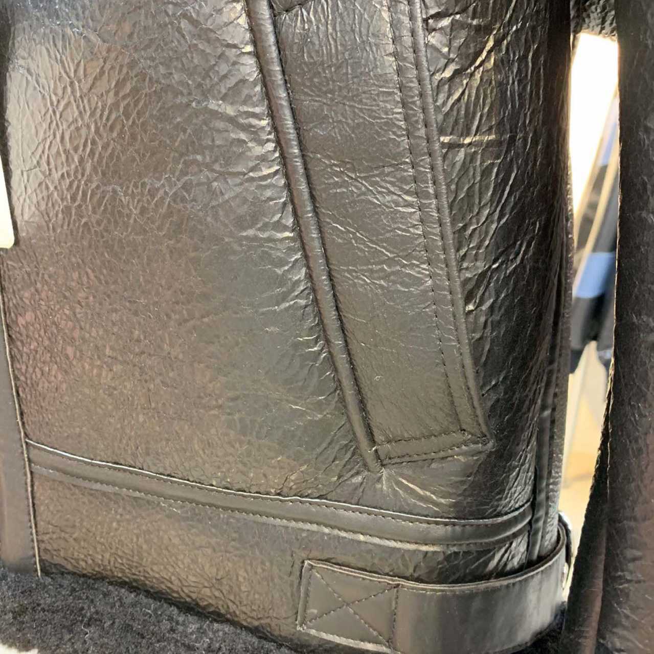 Balenciaga Jacket In Black Calfskin - DopestKickz