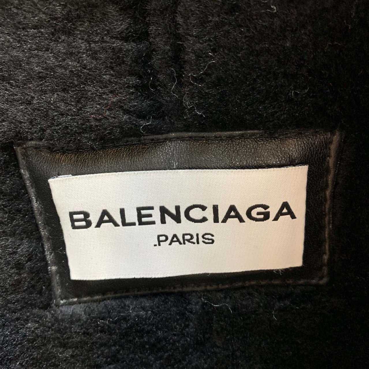 Balenciaga Jacket In Black Calfskin - DopestKickz
