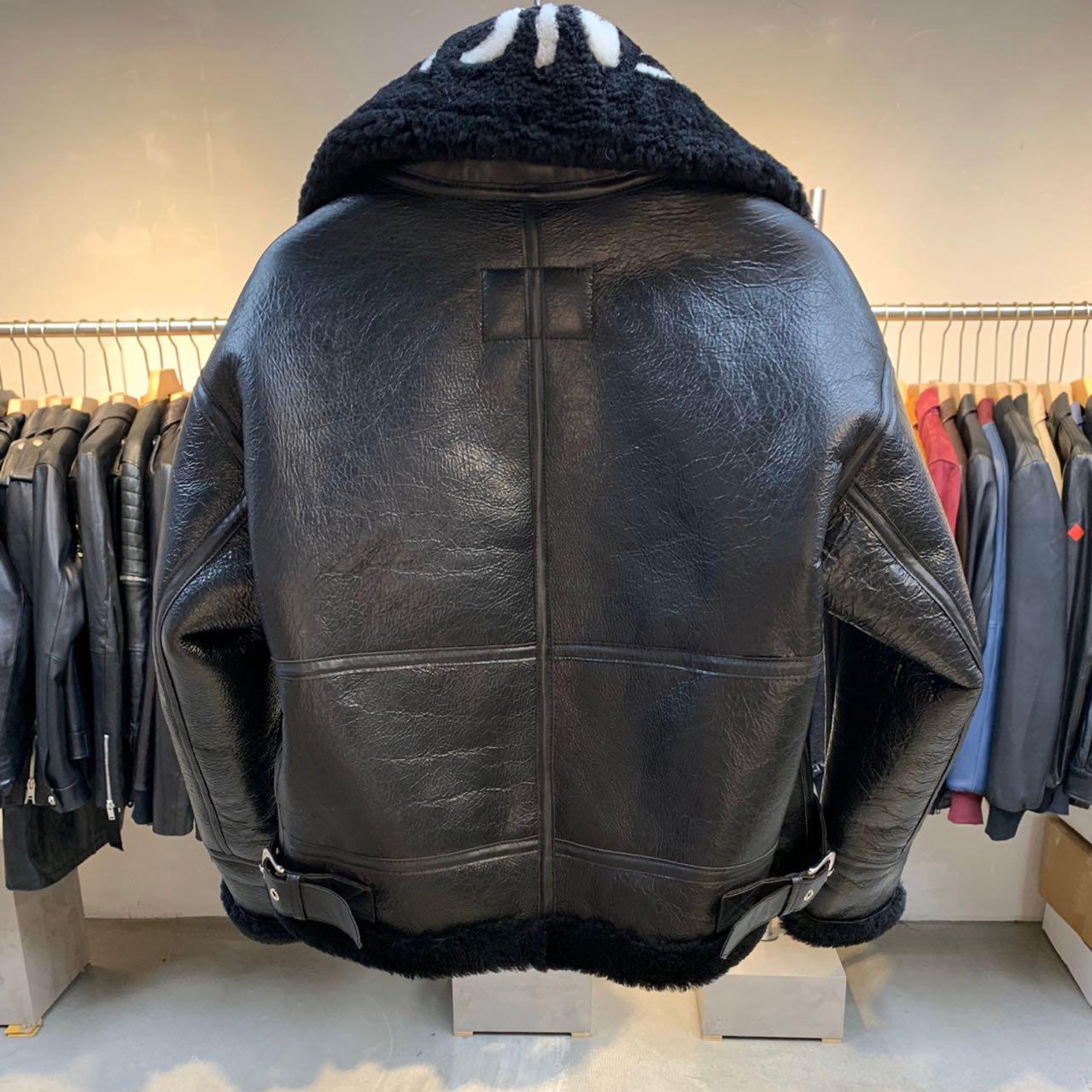 Balenciaga Jacket In Black Calfskin - DopestKickz