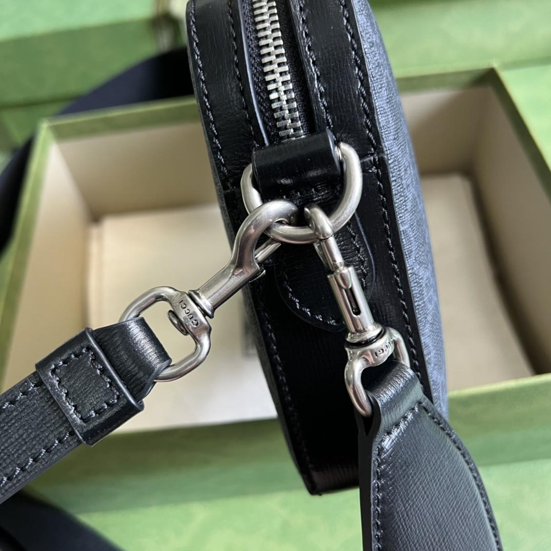 Gucci Shoulder Bag With Interlocking G(24.5-16-4.5cm)   - DopestKickz