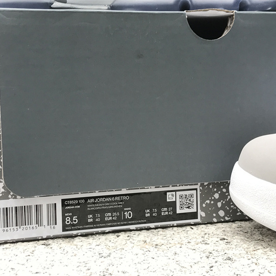 Air Jordan 6 “Cool Grey” Sneaker CT8529-100 - DopestKickz