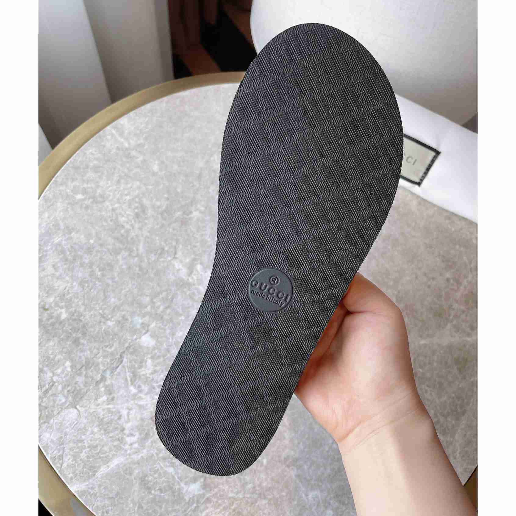 Gucci Women's Chevron Thong Sandal - DopestKickz