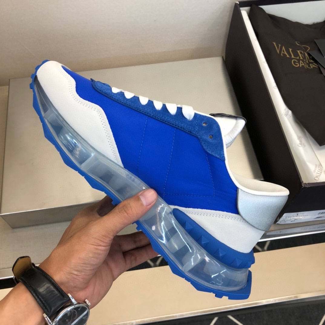 Valenti Netrunner Fabric And Suede Sneaker - DopestKickz