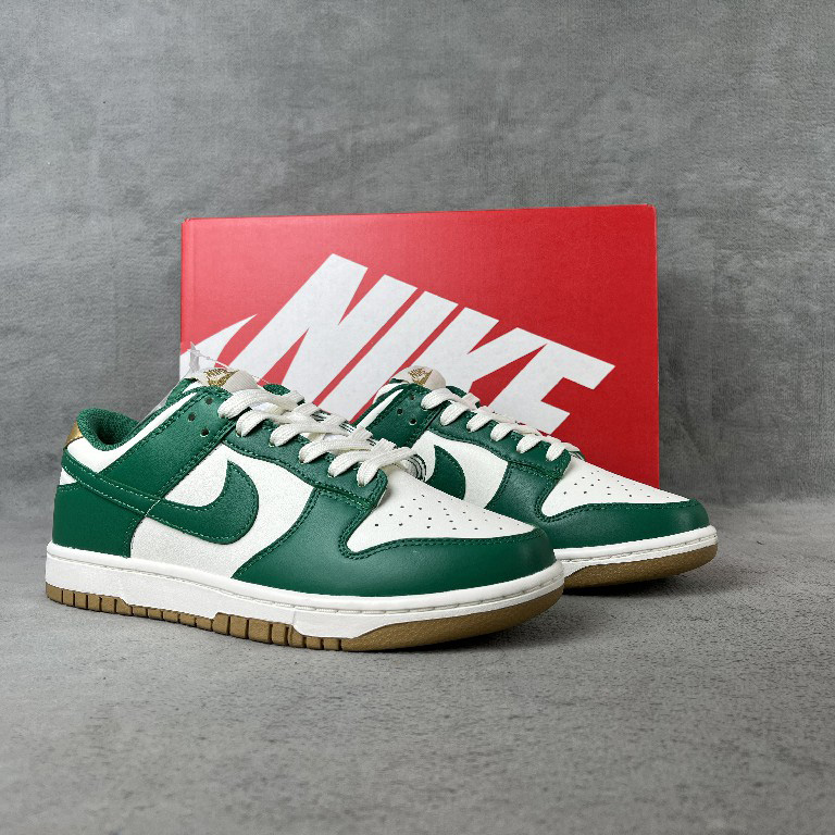 Nike Dunk Low "Green and Gold" Sneaker       FB7173-131 - DopestKickz