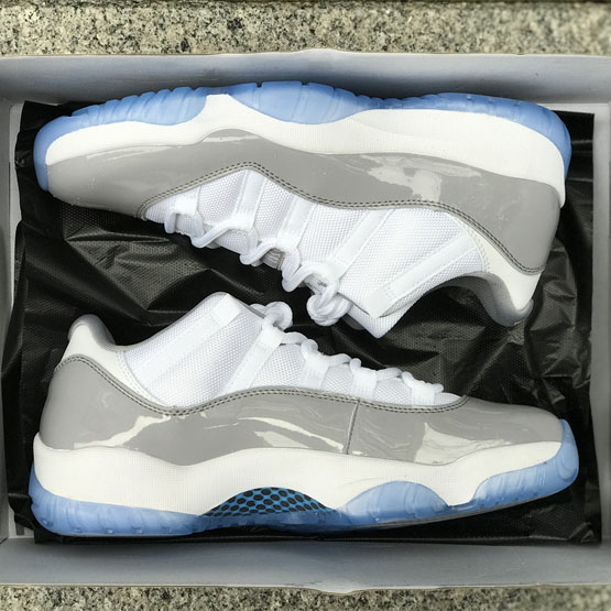 Air Jordan 11 Low “Cement Grey Sneakers    AV2187-140 - DopestKickz