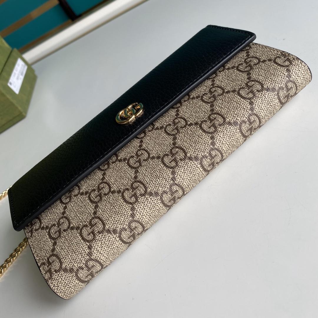 Gucci GG Marmont Chain Wallet(19-10-3.5CM)    - DopestKickz