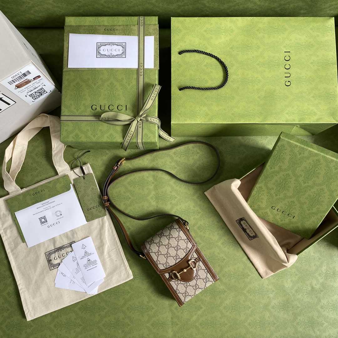 Gucci Horsebit 1955 Mini Bag(11.5-17-4CM) - DopestKickz