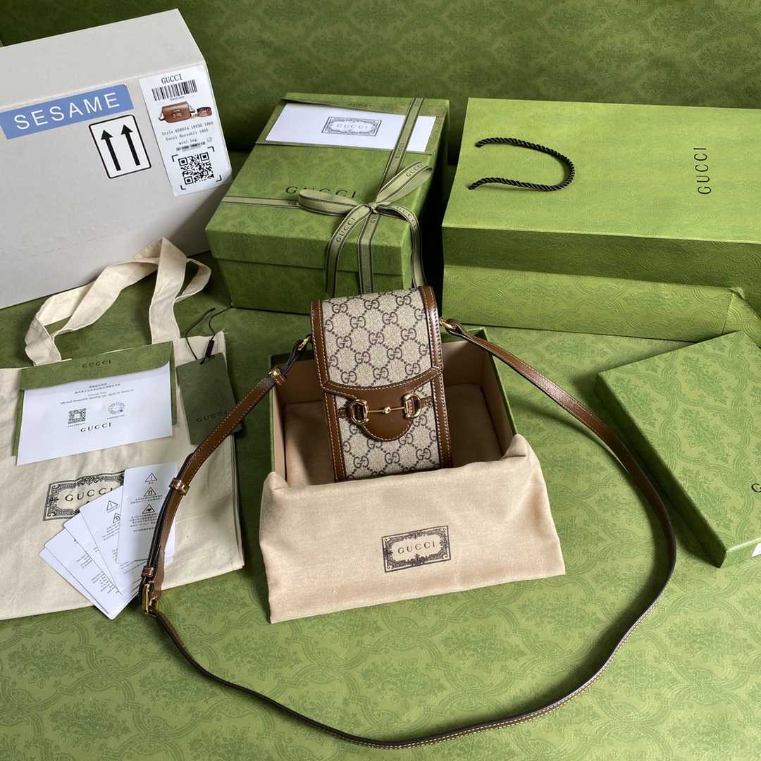 Gucci Horsebit 1955 Mini Bag(11.5-17-4CM) - DopestKickz