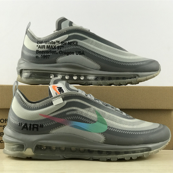 Off-White x Nike Air Max 97 “Menta”Sneakers     AJ4585-101 - DopestKickz