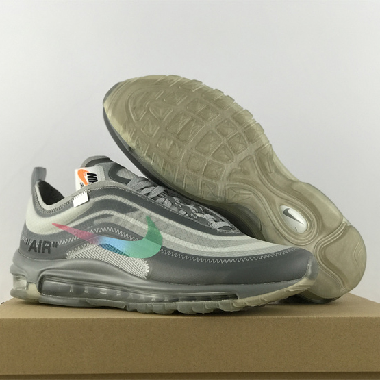 Off-White x Nike Air Max 97 “Menta”Sneakers     AJ4585-101 - DopestKickz