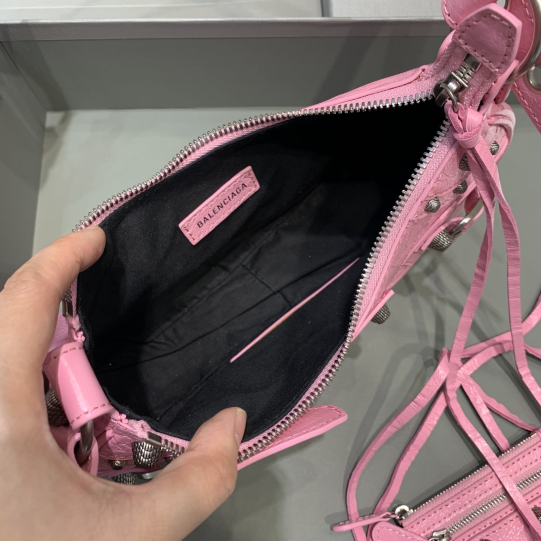 Balenciaga Women's Le Cagole XS Shoulder Bag In Pink(26-12-6cm) - DopestKickz