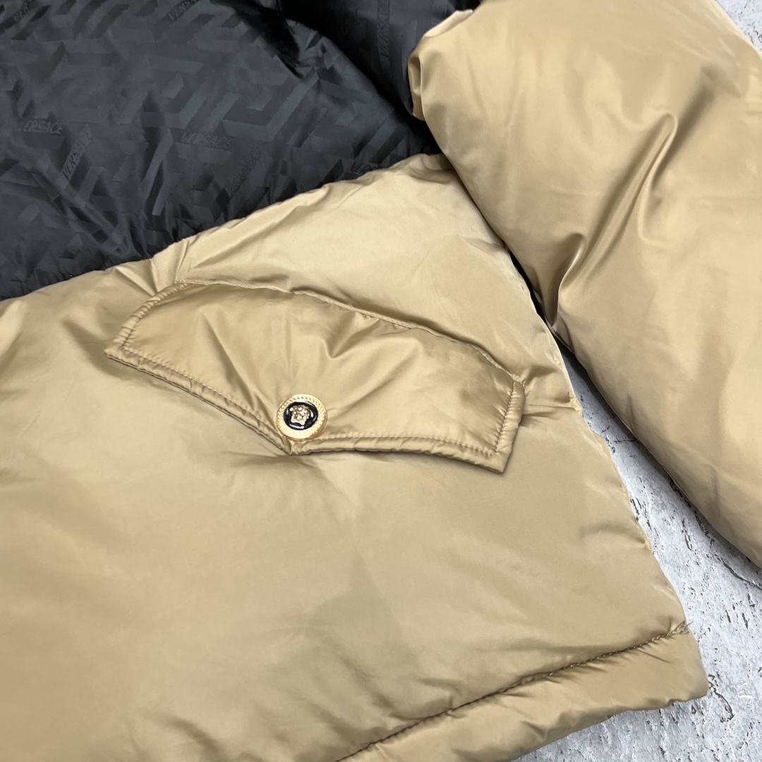 Versace La Greca Puffer Jacket - DopestKickz