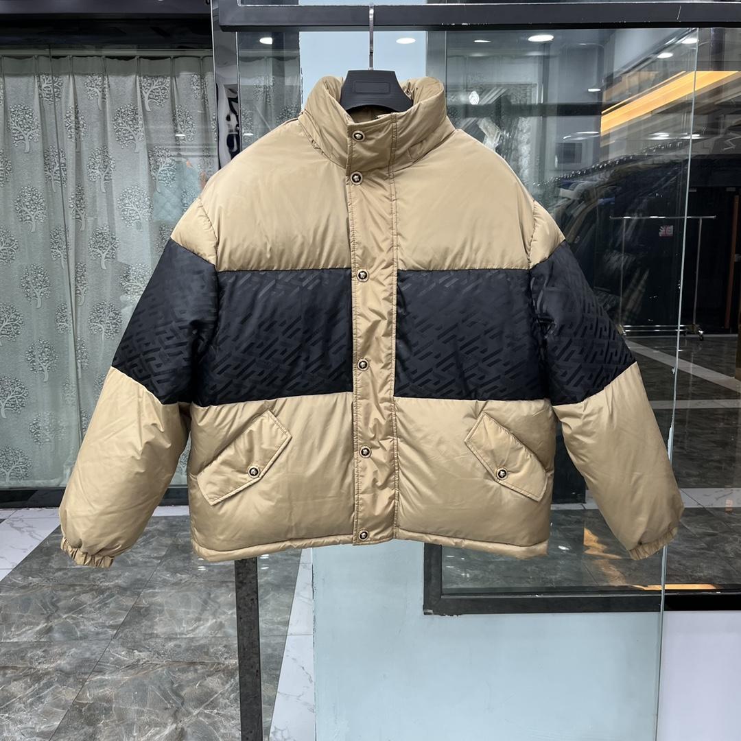 Versace La Greca Puffer Jacket - DopestKickz