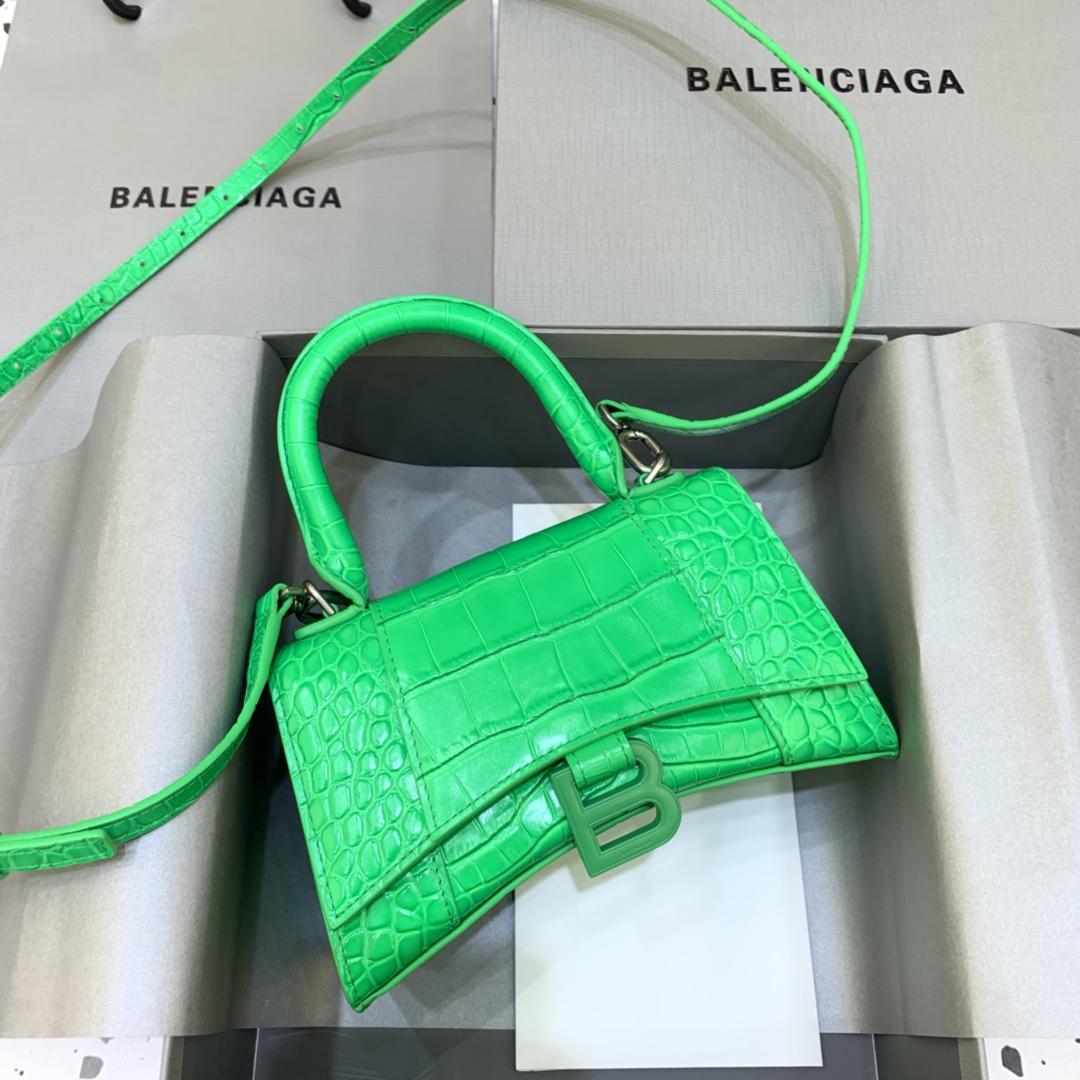 Balenciaga Hourglass Handbag  (19-8-21cm) - DopestKickz