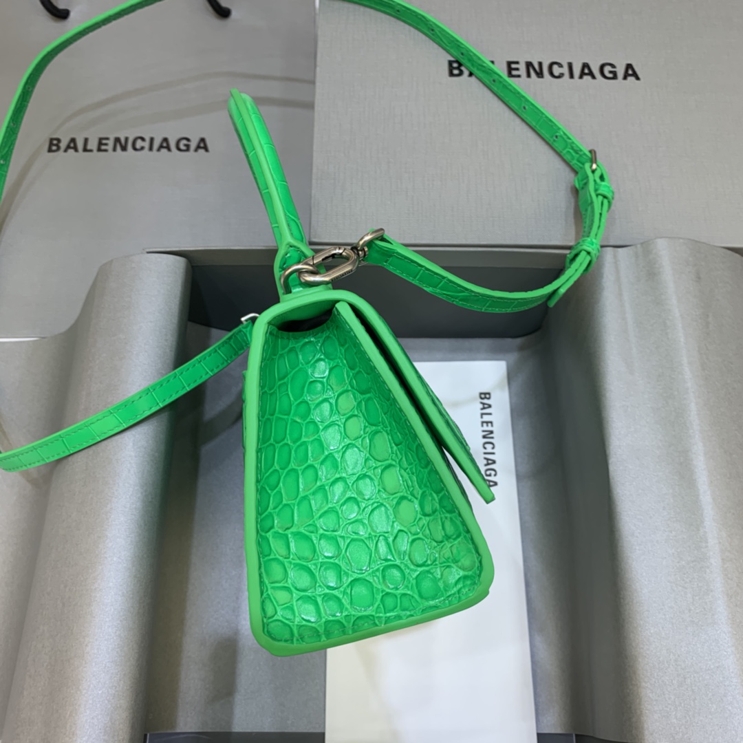 Balenciaga Hourglass Handbag  (19-8-21cm) - DopestKickz