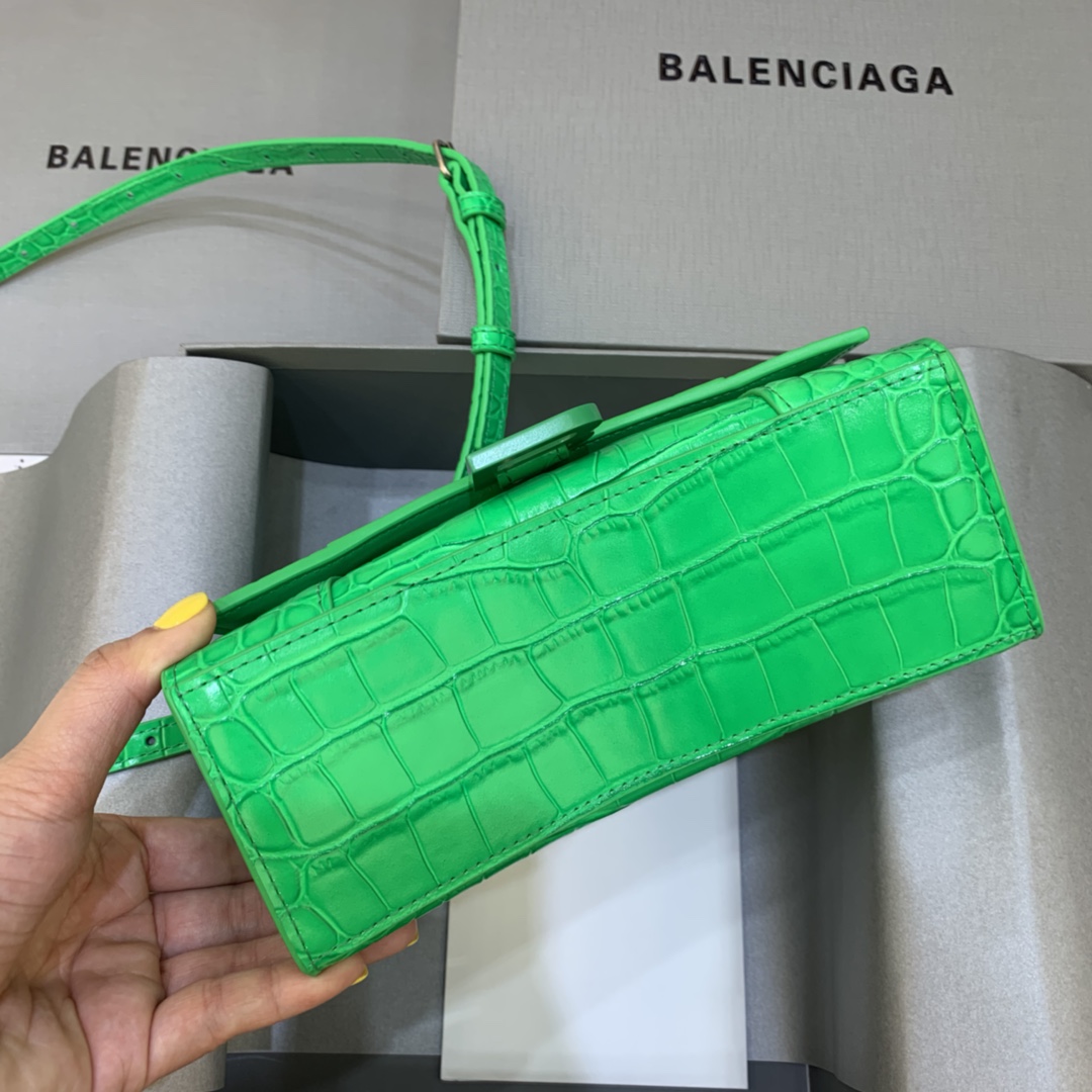 Balenciaga Hourglass Handbag  (19-8-21cm) - DopestKickz