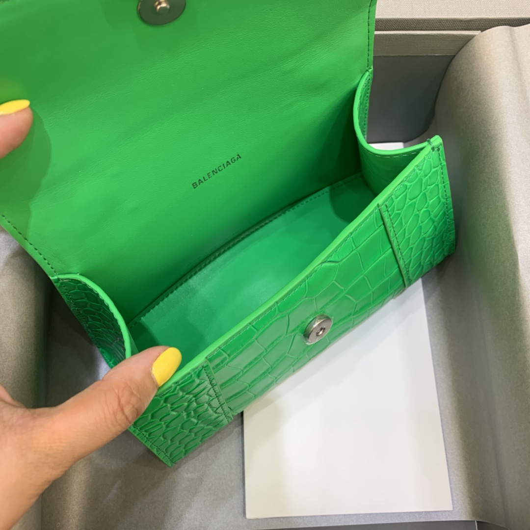 Balenciaga Hourglass Handbag  (19-8-21cm) - DopestKickz