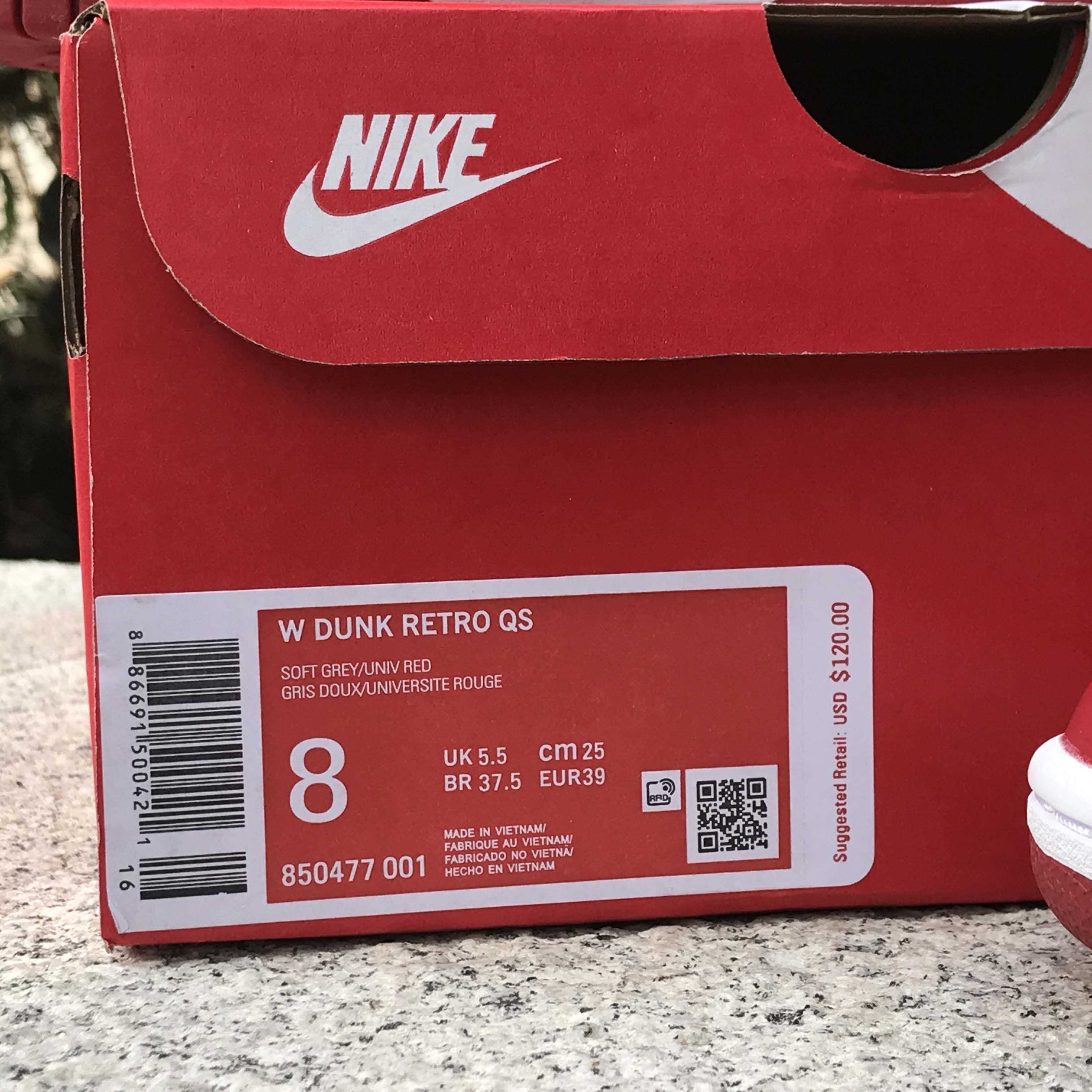 Nike Dunk High Unlv Sneaker        850477-001 - DopestKickz