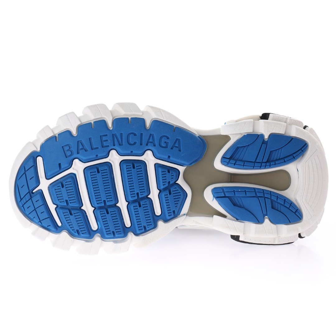 Balenciaga Track 2.0 Blue White Sneaker - DopestKickz