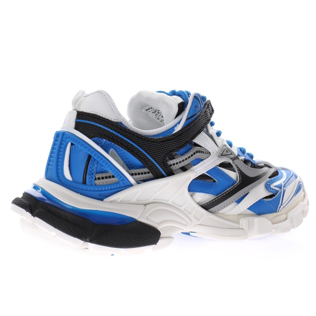 Balenciaga Track 2.0 Blue White Sneaker - DopestKickz