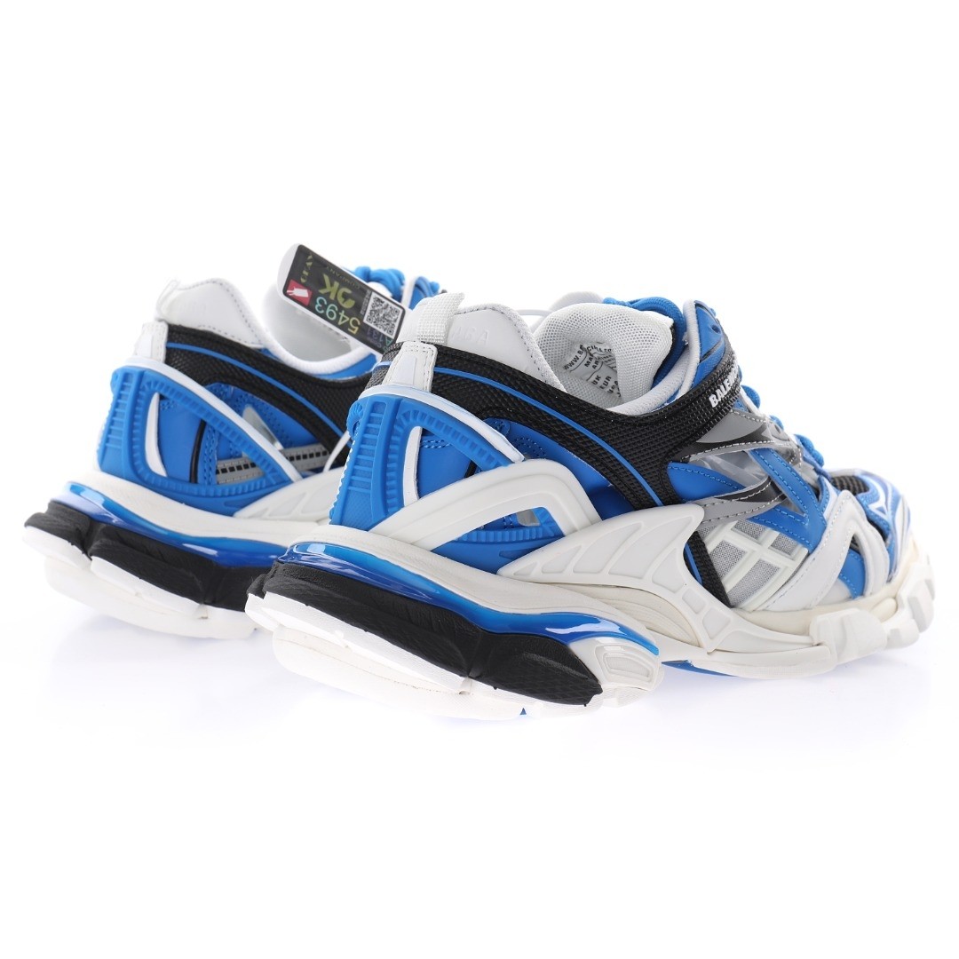 Balenciaga Track 2.0 Blue White Sneaker - DopestKickz