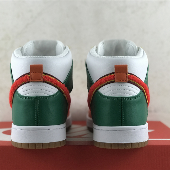 Nike Dunk High University “Chenille Swoosh” Sneakers     DR8805-100 - DopestKickz