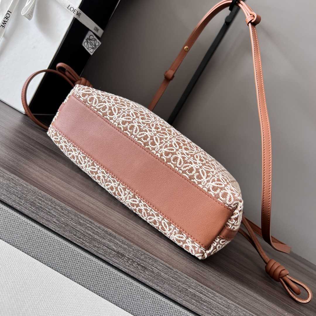 Loewe Mini Flamenco Clutch In Anagram Jacquard And Calfskin(23-18-9CM) - DopestKickz