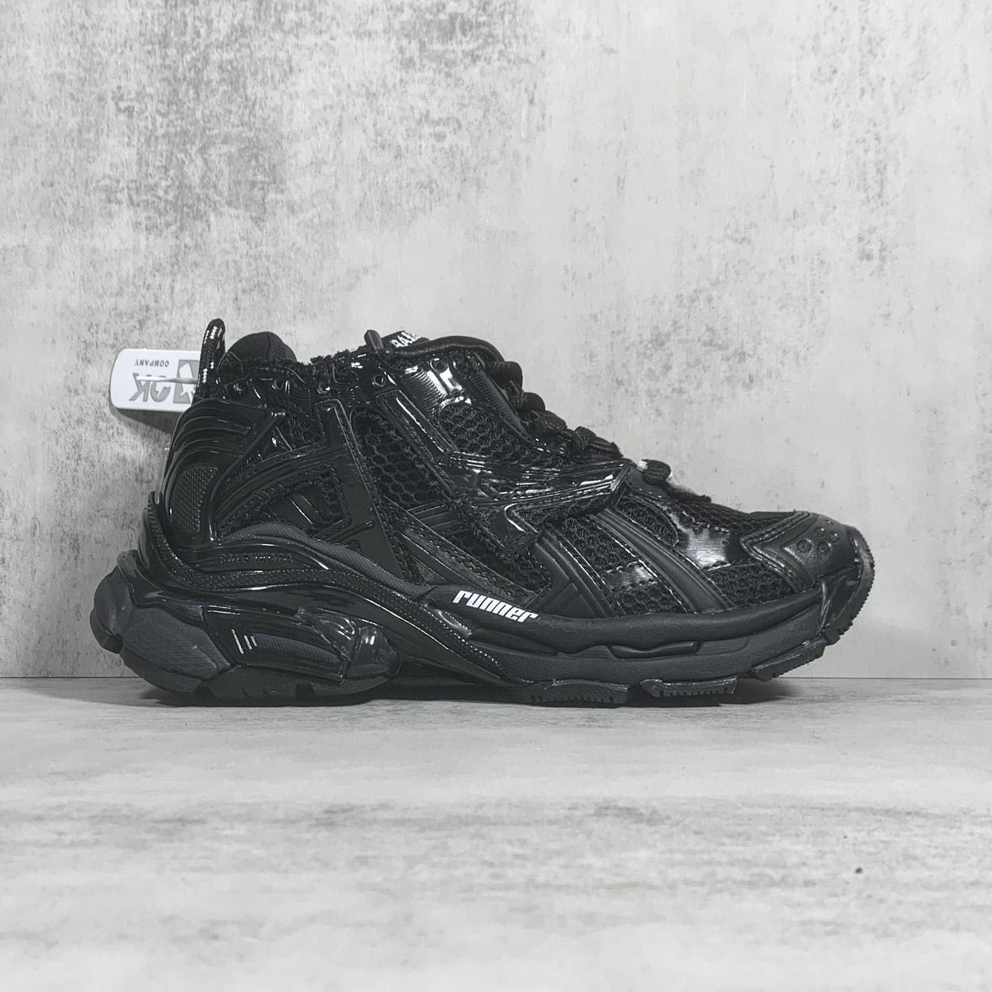 Balenciaga Runner Sneaker In Black - DopestKickz