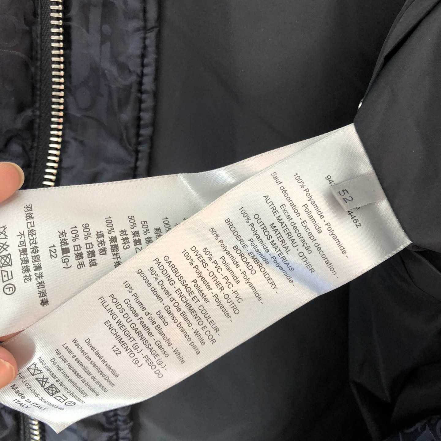 Dior Oblique Print Down Puffer Jacket - DopestKickz