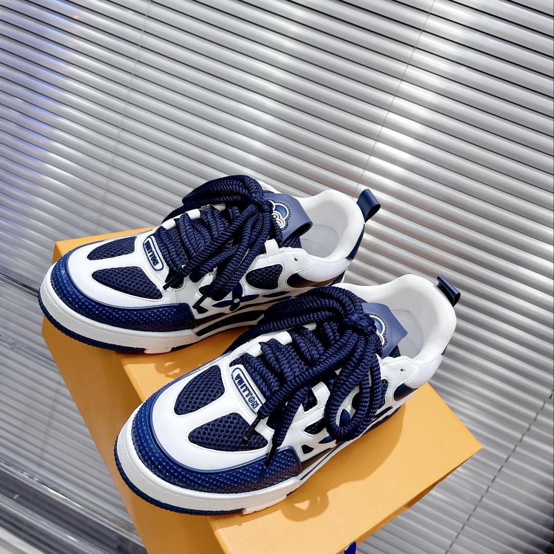 Louis Vuitton LV Trainer Sneaker     - DopestKickz