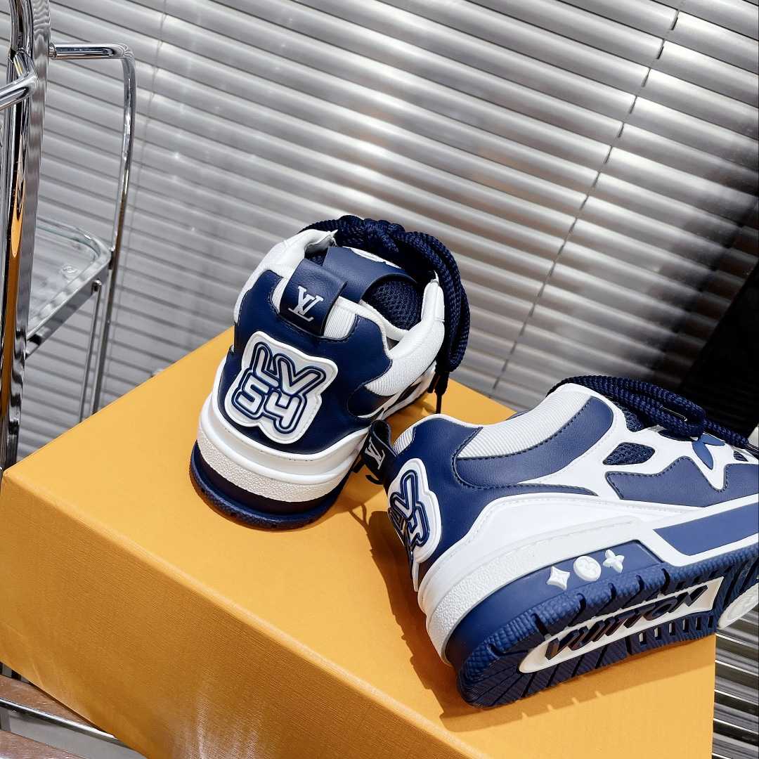 Louis Vuitton LV Trainer Sneaker     - DopestKickz