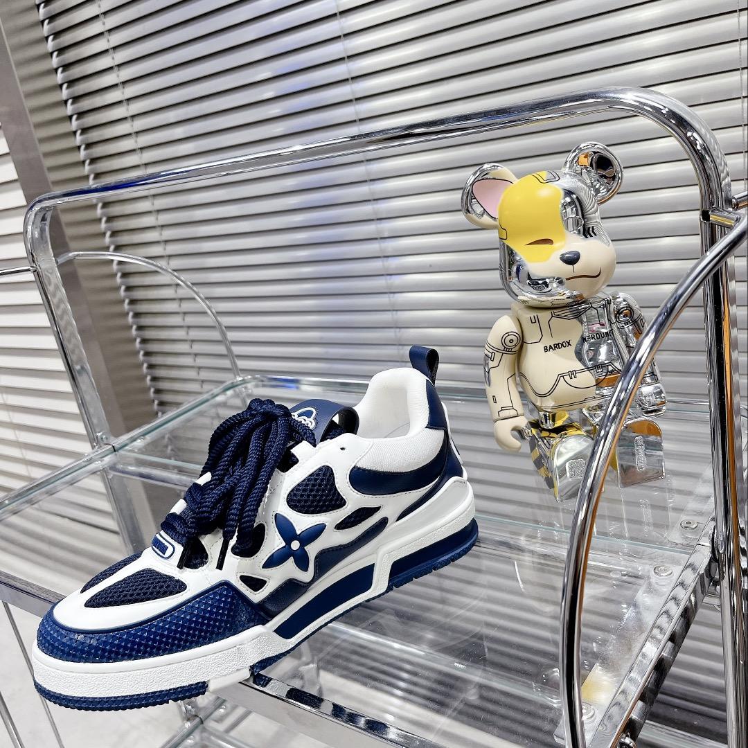 Louis Vuitton LV Trainer Sneaker     - DopestKickz