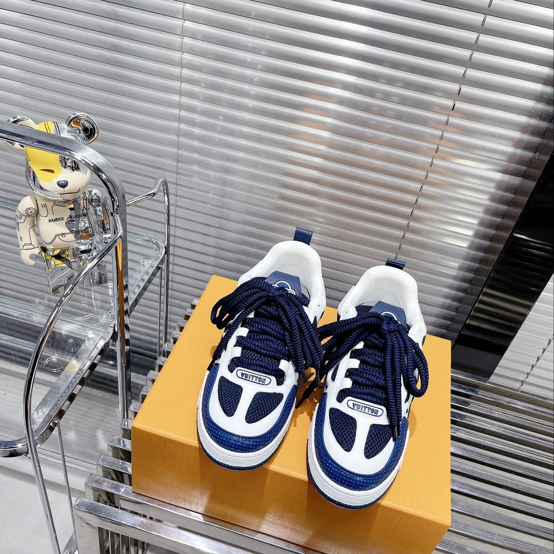 Louis Vuitton LV Trainer Sneaker     - DopestKickz