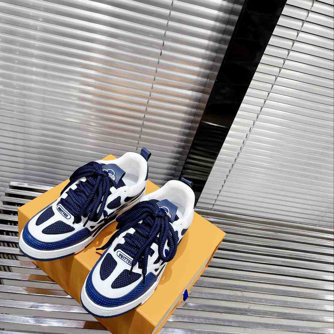 Louis Vuitton LV Trainer Sneaker     - DopestKickz