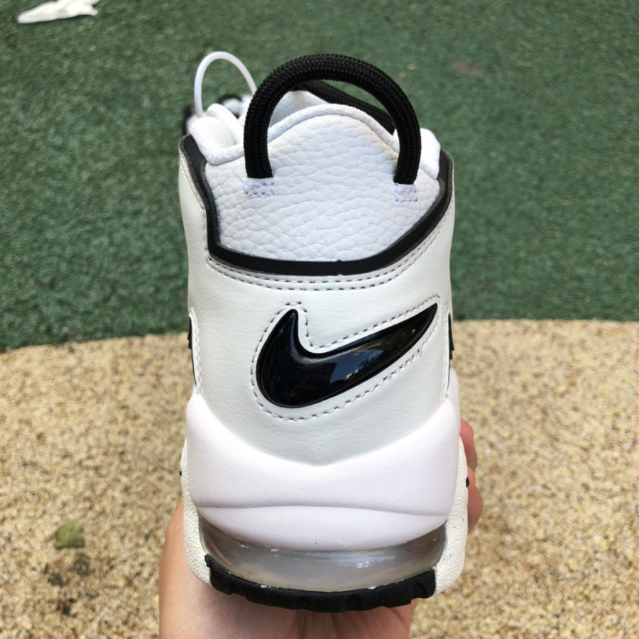 Nike Air More Uptempo White Black Sneaker    917593-100 - DopestKickz