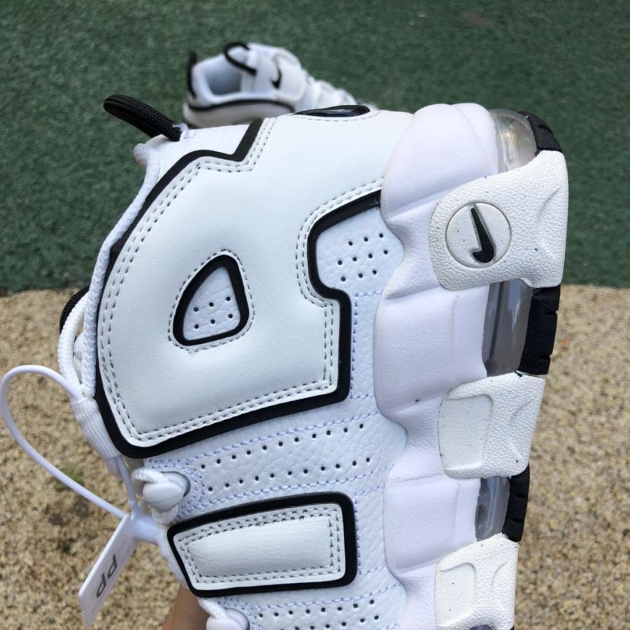 Nike Air More Uptempo White Black Sneaker    917593-100 - DopestKickz