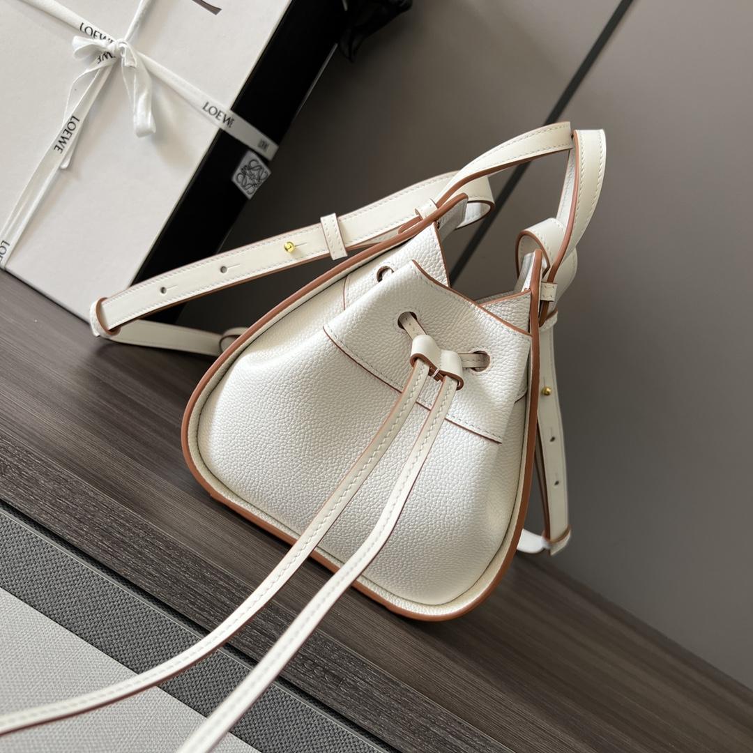 Loewe Mini Hammock drawstring in soft grained calfskin - DopestKickz