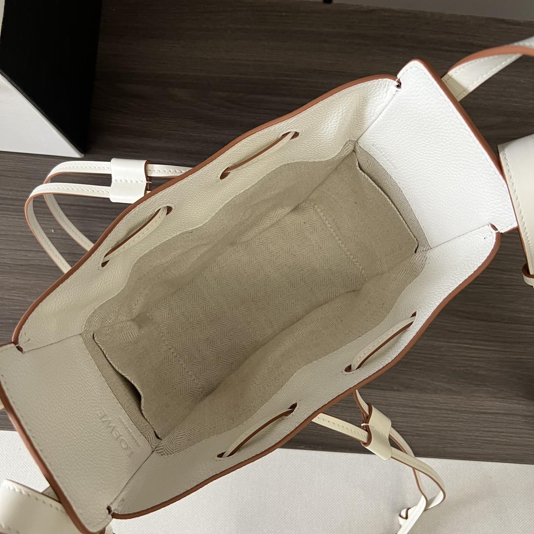 Loewe Mini Hammock drawstring in soft grained calfskin - DopestKickz