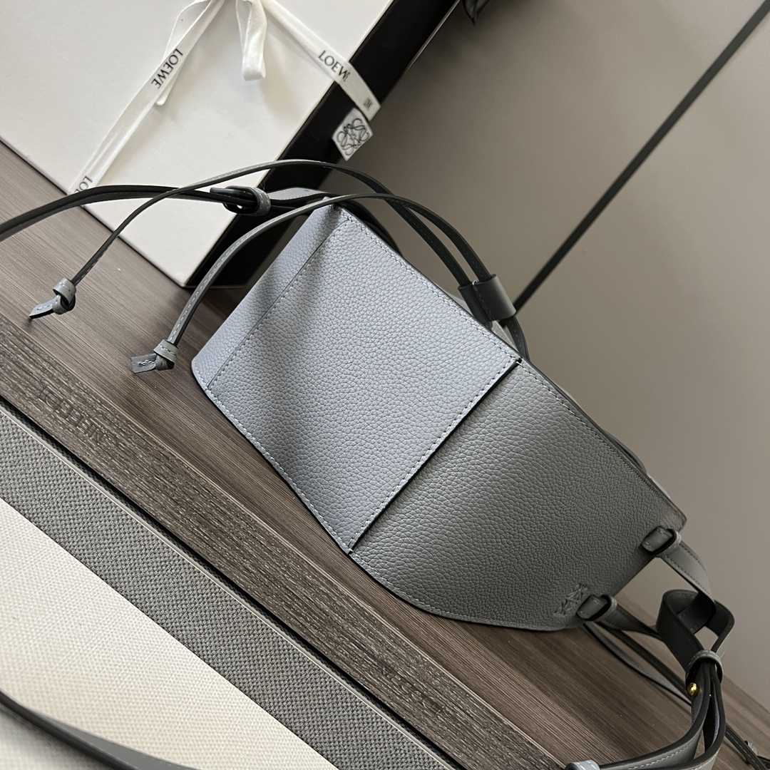 Loewe Mini Hammock drawstring in soft grained calfskin - DopestKickz