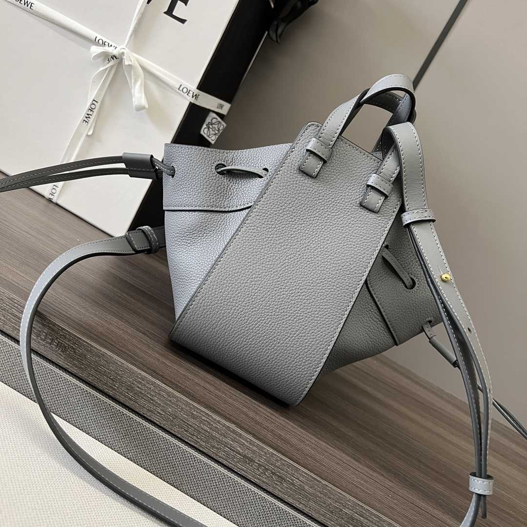 Loewe Mini Hammock drawstring in soft grained calfskin - DopestKickz