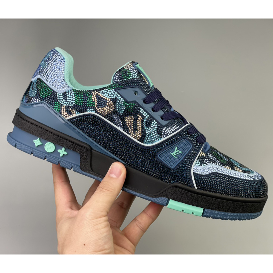 Louis Vuitton LV Trainer Sneaker     - DopestKickz