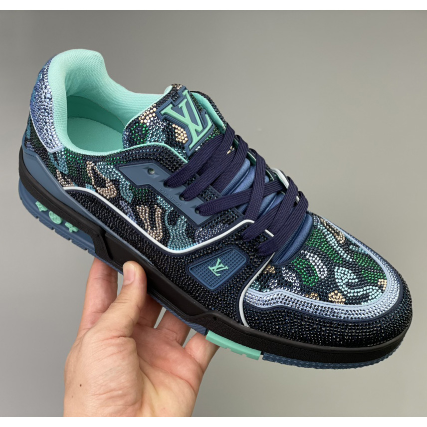 Louis Vuitton LV Trainer Sneaker     - DopestKickz