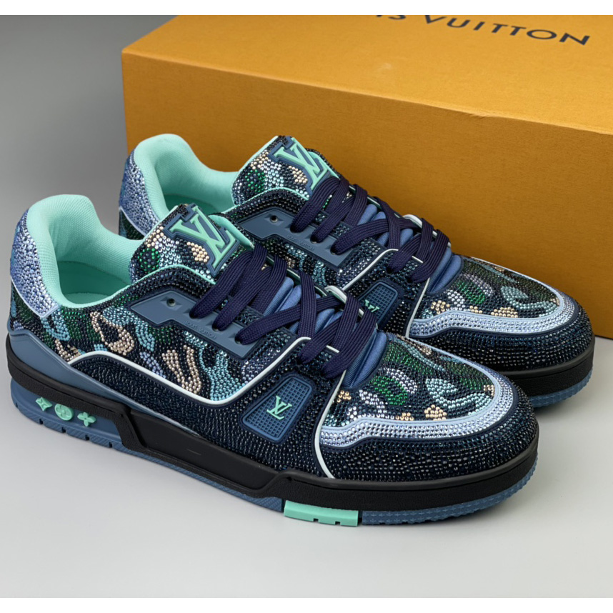 Louis Vuitton LV Trainer Sneaker     - DopestKickz