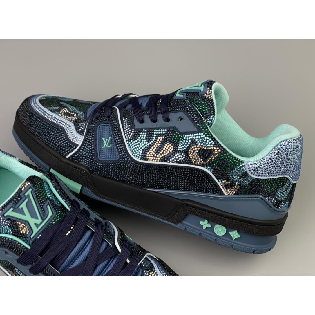 Louis Vuitton LV Trainer Sneaker     - DopestKickz