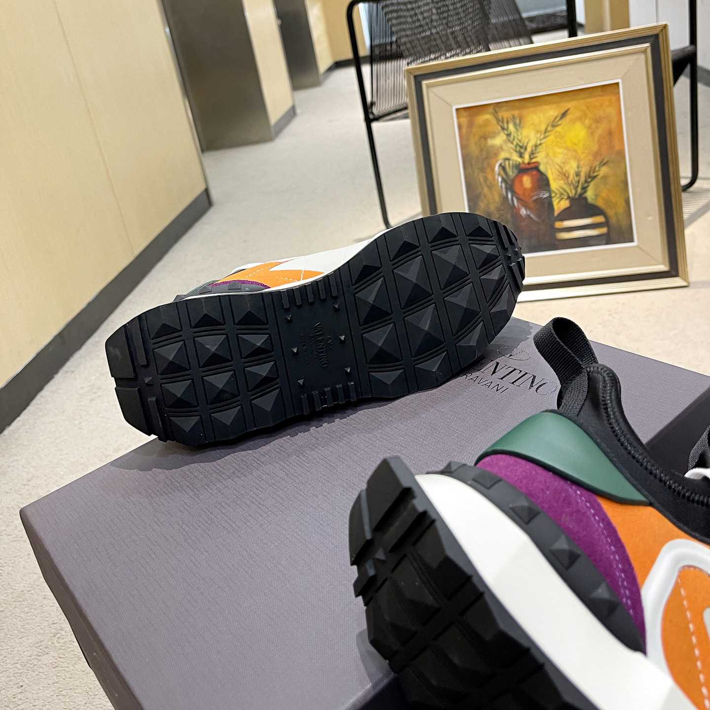 Valenti Netrunner Fabric And Suede Sneaker - DopestKickz