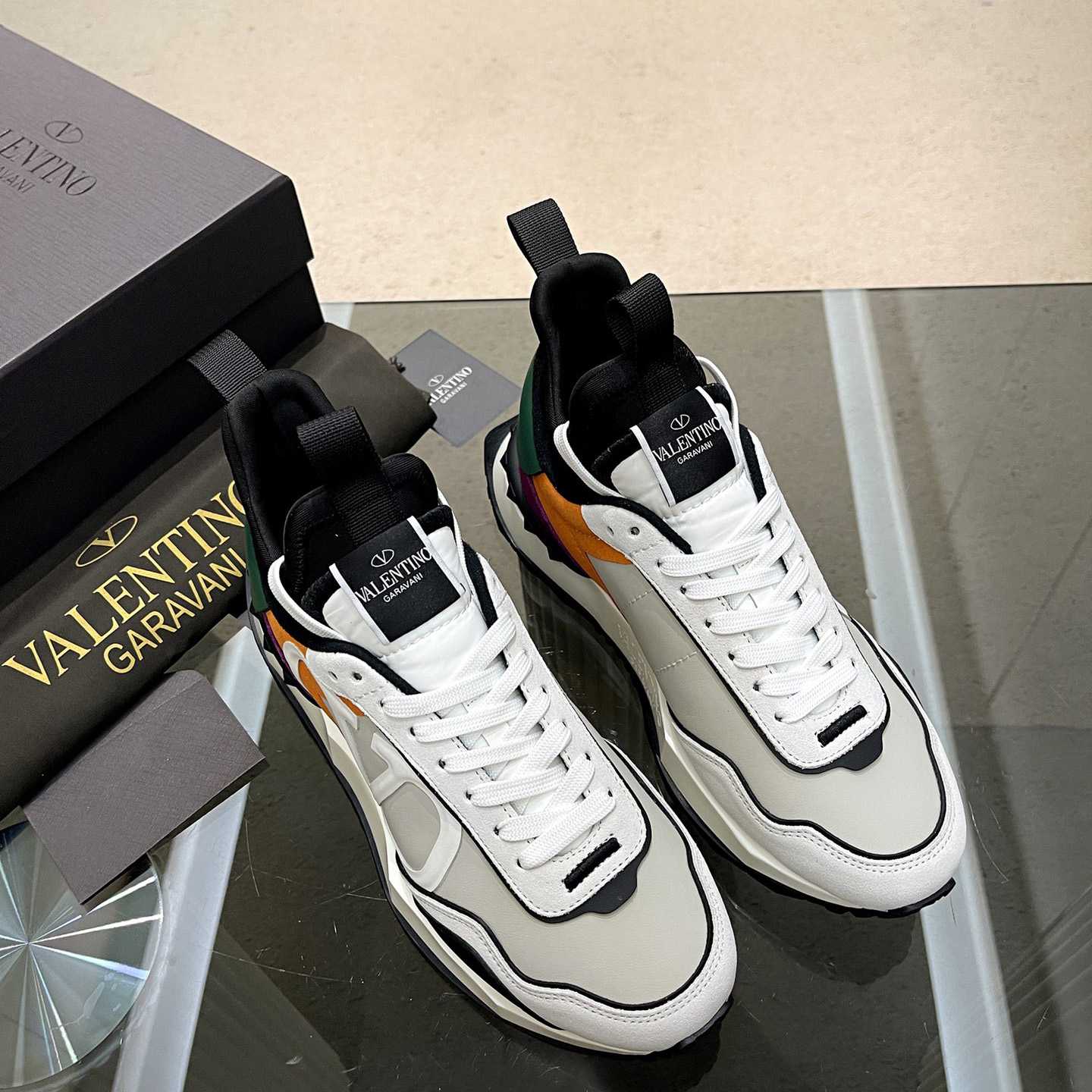 Valenti Netrunner Fabric And Suede Sneaker - DopestKickz